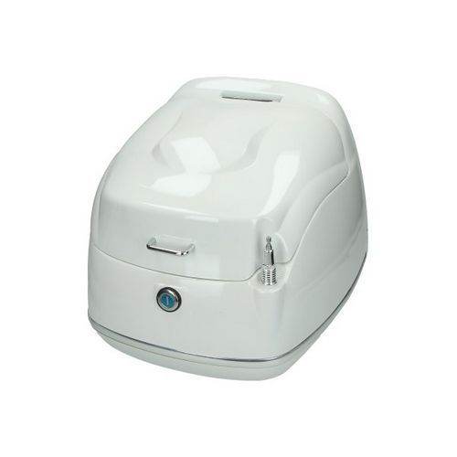 topkoffer + antenne (zit klein krasje(s) op) joy / retro wit agm orig