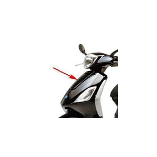 voorkap midden piaggio fly zwart lucido 94 piaggio origineel 6219830090