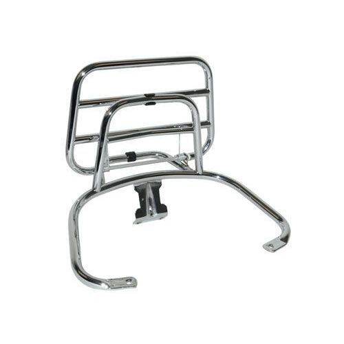 Piaggio Vespa LX/LXV/S Chroom Achterdrager - scooteronderdelenshop.com