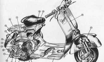 Vespa-Parts