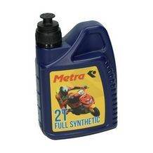 olie 2-takt vol synthetisch 1L fles metrakit pro race