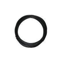 kabel buiten rol 25 meter zwart