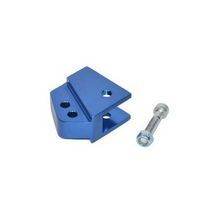schokbrekerverlenger model tnt peugeot speedfight blauw aluminium DMP