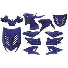 kappenset (plaatwerkset) special rossi yamaha aerox blauw DMP 11-delig