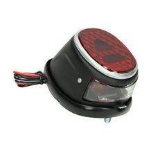 achterlicht ot compleet met rubber puch maxi / ms50 / mv50 zwart / rood