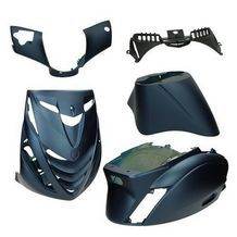 kappenset SP piaggio zip2000 blauw donker mat DMP 5-delig