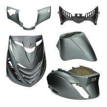 kappenset SP piaggio zip2000 mat titanium DMP 5-delig