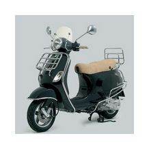 valbeugel / sierbeugel set met bevestigingsset zijkap Vespa S / LX / LXV chroom origineel 602896m 2-delig