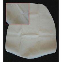 zadeldek met logo piaggio zip2000sp wit