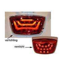 achterlicht led lx / lxv / s rood DMP