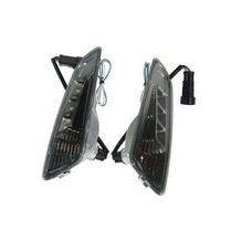 knipperlichtset met dagrijverlichting led vespa primavera / sprint smoke links / rechts voor DMP