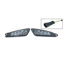 knipperlichtset led vespa primavera / sprint zwart / smoke voor DMP