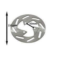remschijf peugeot ludix snake / peugeot ludix trend 10 inch voor origineel 764480