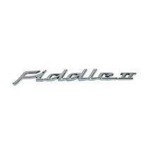 sticker sym woord sym fiddle 2 chroom origineel 87128-ala-010