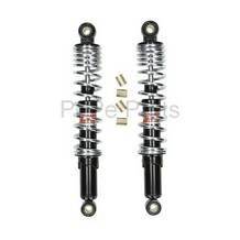 schokbrekerset pro-x maxi / tomos / universeel 340mm zwart / chroom yss