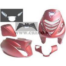 kappenset piaggio zip sp 4 takt mat rood