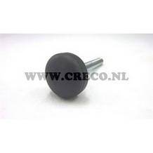 bevesting bout lang( rubber dop )
