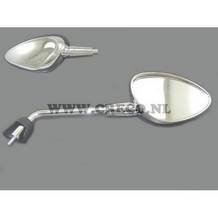 spiegel vespa sprint 50 125 rechts chroom