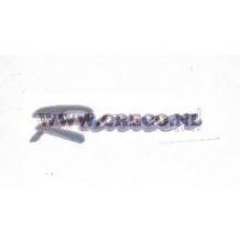 sticker gilera runner logo dik paars 19cm