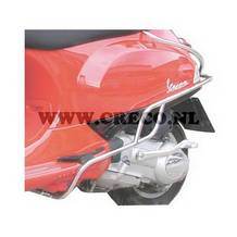 valbeugel / sierbeugel set achter Vespa S / LX / LXV chroom