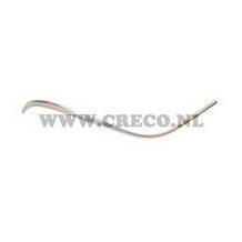 beenschild sierlijst Vespa S / LX / LXV links chroom