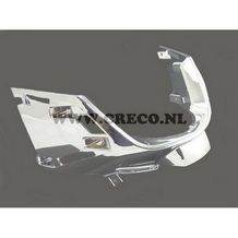 Achter spatbord new like mat zwart