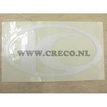sticker k wit logo binnen been agi