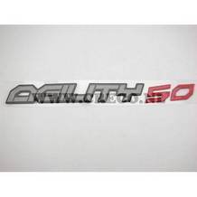 embleem kymco agility 50 rood dink fat