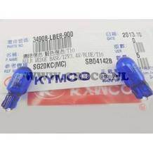12v (2-klepper)-3.4w wedge 9.4mm blauw