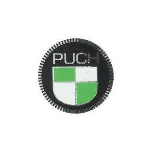 Stickers | logo 3d puch 50mm zwart / wit / groen 
