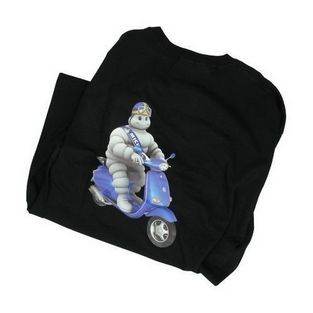 T-shirt Michelin zwart