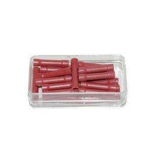 kabel verbindingsstuk rood 25pcs