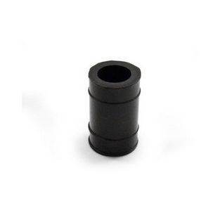 rubber uitlaat nademper kort 22mm zwart origineel