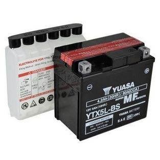 Yuasa | Accu Peugeot Speedifght 3 - 4 / tweet / Kisbee / vivacity / V-Clilc / Django / 4-takt ytx5l-bs 5Ah 12 V 