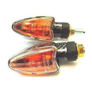 knipperlichtset mini model pijl universeel carbon / wit DMP