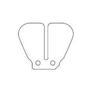 membraanplaatset 2-kleps rap / vis oud type malossi 271423.k0