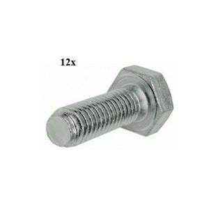 Bouten | bout zeskant m8x30mm 12pcs 