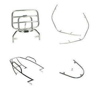 Sierbeugelset compleet china vespa look scooters AGM VX / VX50s BTC riva 1 - 2 en Sport Chroom 4 delige DMP