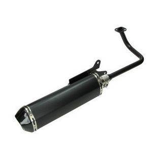 uitlaat (model akrapovic) chi lx/nap/riva1/vespelini/vx50agm zwart