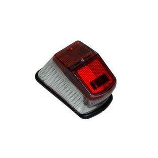achterlicht oud type model 517 rood / chroom p600 zundapp