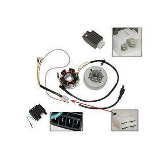ontsteking met vliegwiel compleet 6v electronisch kreidler / sachs / zundapp