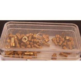 Varia | nippel soldeer model peer 1.80mm 50pcs 