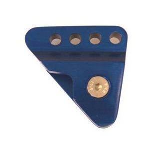schokbrekerverlenger verstelbaar cnc gefreesd minarelli blauw aluminium DMP