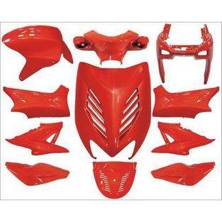 Yamaha | kappenset special yamaha aerox rood DMP 11-delig 