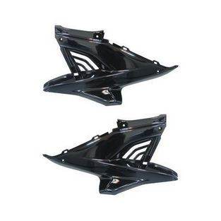 zijkappen set midden yamaha aerox zwart DMP