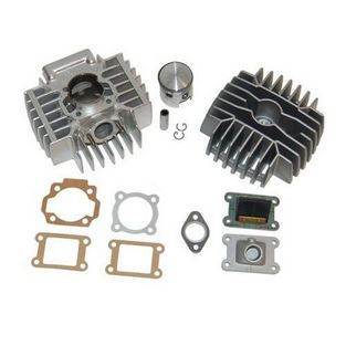cilinder met kop aluminium nikasil piaggio con / mon 47mm gilardoni