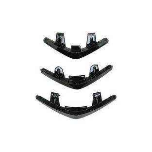 sierstrip set voorscherm midden boemerang primav/sprin zwart glans 3pcs