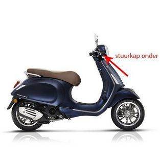 stuurkap primavera mat blauw 288/a onder piag orig 1b005469000dy