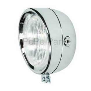 koplamp rond classic maxi/puch chroom dmp