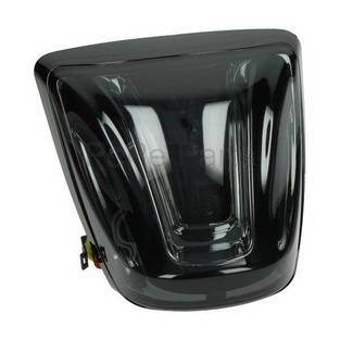 achterlicht led glans zwarte rand/donker smoke glas primav/sprin dmp